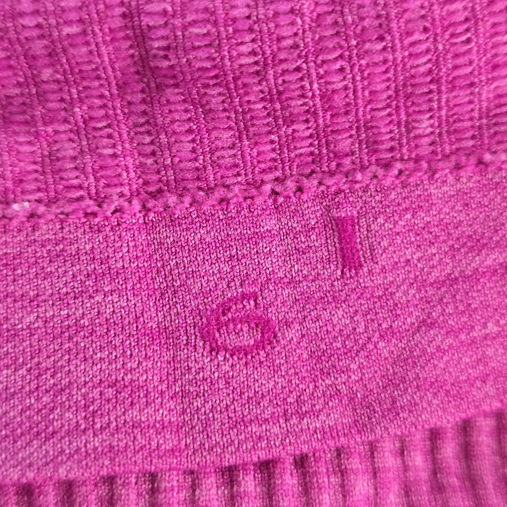 Lululemon Pink Racerback Tank Top With Padding Size 6 - Picture 3 of 5